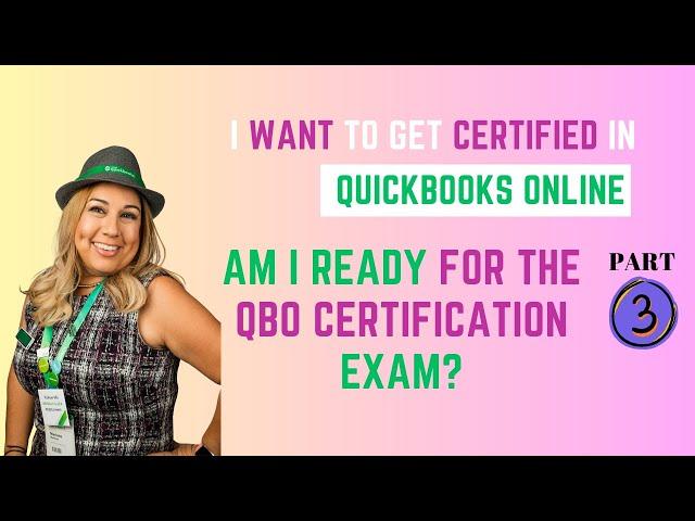 QuickBooks Online Certification Exam Preparation