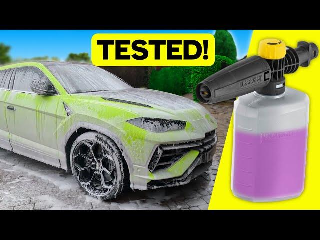 CHEAP karcher snow foam Lance tested with shocking results!