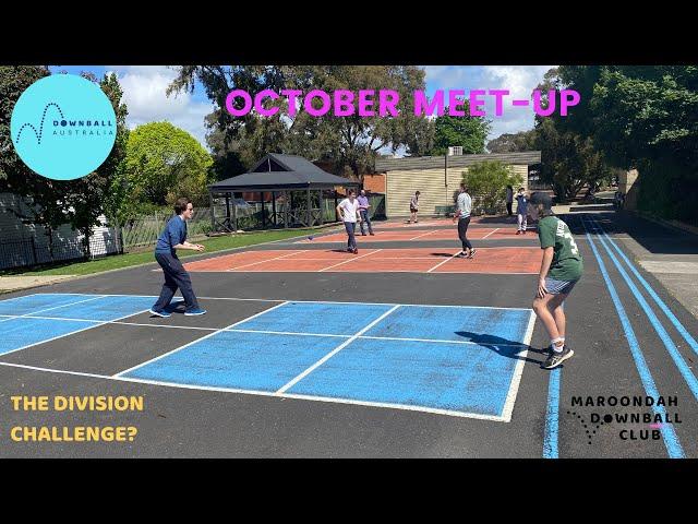 October Meet-Up (The Maroondah Downball Club)