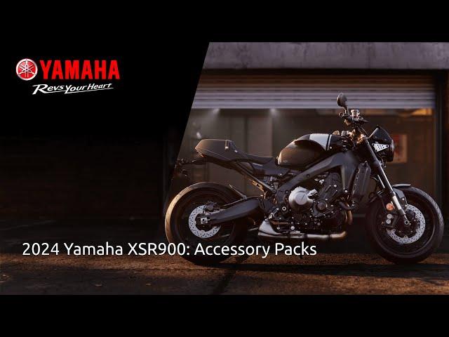 2024 Yamaha XSR900: Accessory Packs