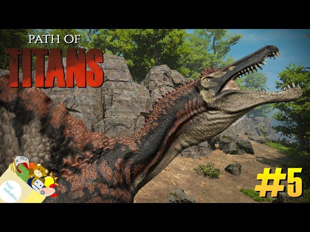 HUNTED HUNTER | PATH OF TITANS | GREAT SPINED REPTILE #5 | Toys InDaBox