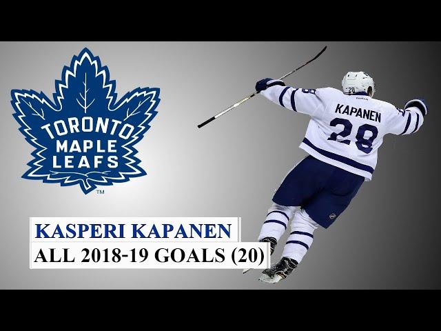 Kasperi Kapanen (#24) All 20 Goals of the 2018-19 NHL Season