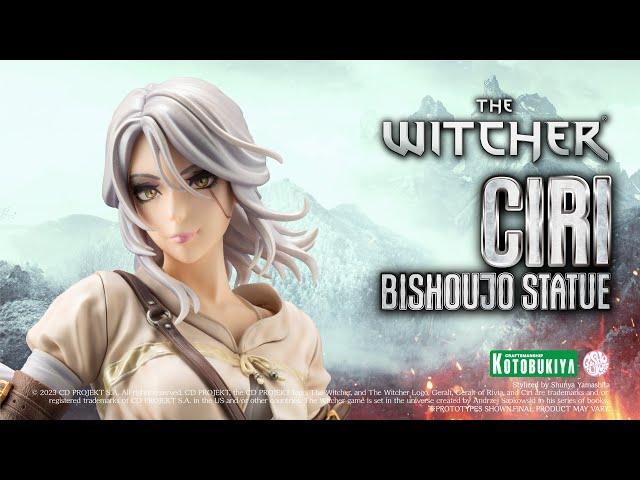 THE WITCHER CIRI BISHOUJO STATUE｜KOTOBUKIYA