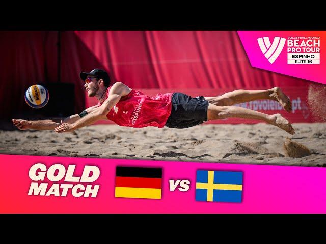 Ehlers N./Wickler C. vs. Ahman D./Hellvig J. - Gold Match Highlights | Espinho 2024 #BeachProTour