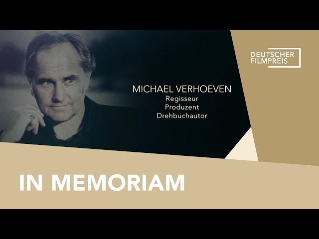 In Memoriam - Deutscher Filmpreis 2024