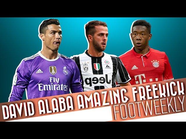 FootWeekly ● David Alaba Amazing Freekick #5