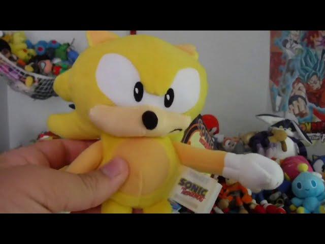 My Sonic the hedgehog plush collection