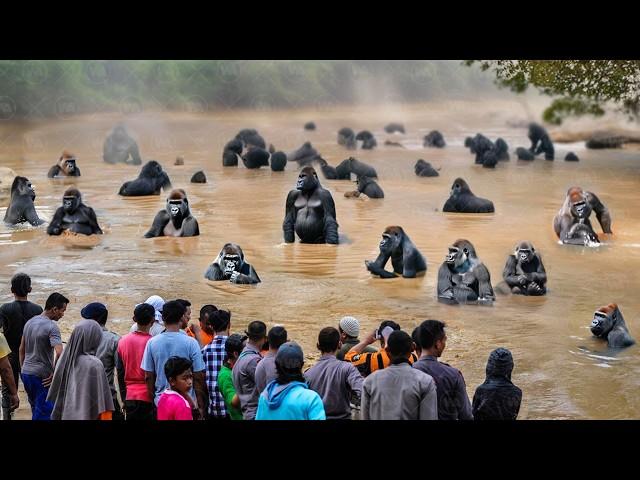 This Is Crazy. This Is How Gorillas Attack Tribes and Evict Them