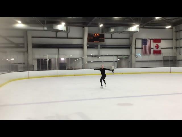 Alina Martin Pre gold skating skills test - 10/18/24