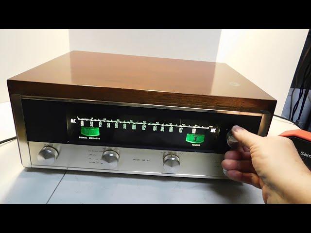 Mcintosh MR65 Tuner DEMO #1