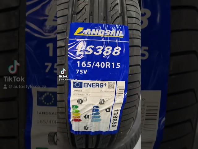 The stretch kings  landsail 165/40/15 R995 each #shorts#subscribe#autostyle