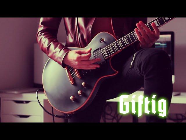 Rammstein - Giftig - Guitar cover with (Improvisational Wah Sweep) by Robert Uludag/Commander Fordo