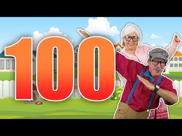 Count to 100 with Grandma and Grandpa | Jack Hartmann