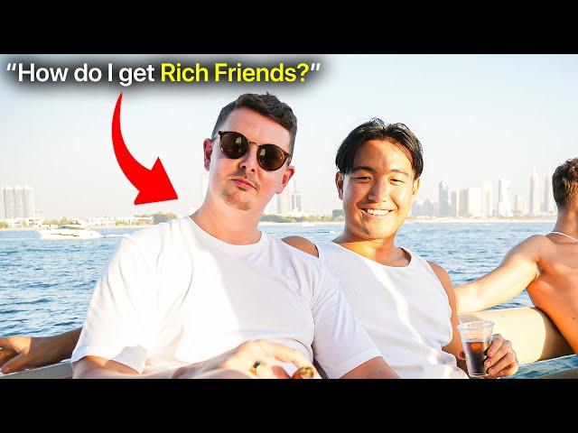 how to get rich friends if you are poor