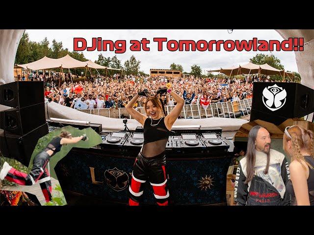 I took a speedboat to DJ at Tomorrowland!