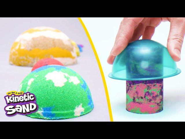 Planets Made with Kinetic Sand | Creativity for Kids