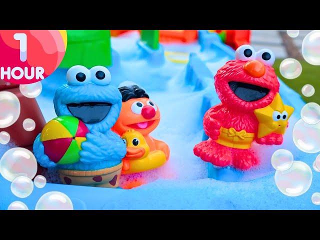 Sesame Street Best Fun Learning Video For Kids! Elmo and Cookie Monster Compilation Video 1 hour