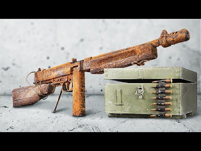 1928 Tommy Gun | Old Submachine Gun Restoration