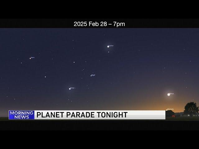 Astronomer talks 'Planet Parade'