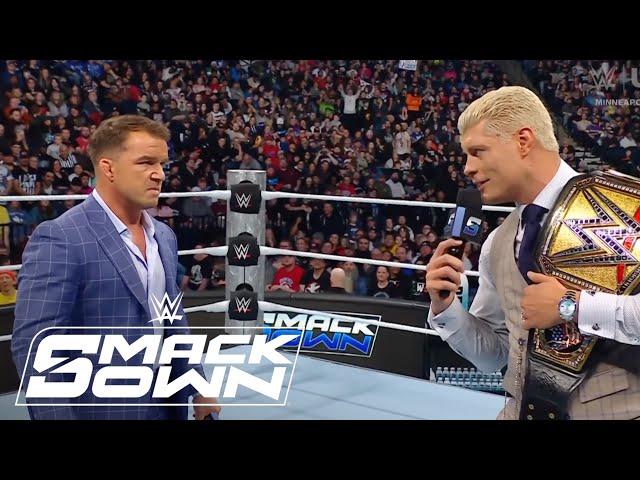 Chad Gable Wants A Piece Of Cody Rhodes | WWE SmackDown Highlights 12/6/24 | WWE on USA