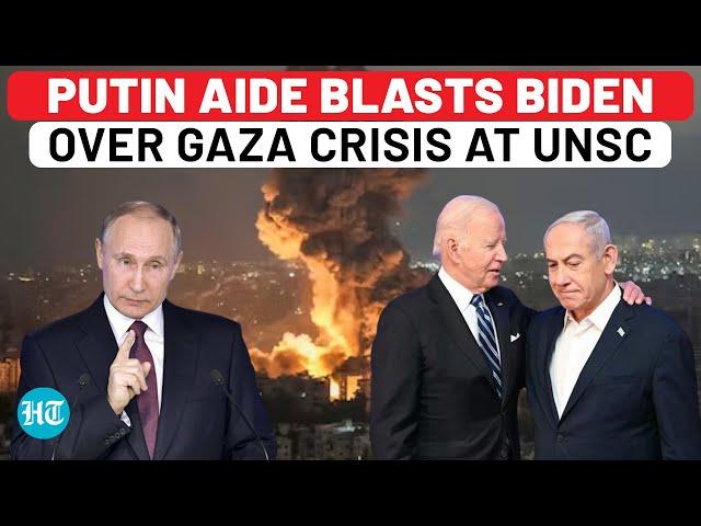 Russia Fires At U.S. & Israel Over Gaza Onslaught; ‘Only One UNSC Member Stops Us From Ending War…’