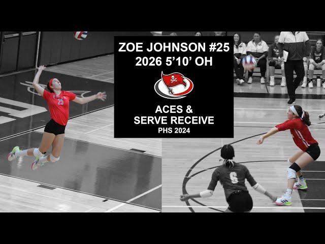 ZOE JOHNSON 2026 OH Aces & Serve Receive PHS