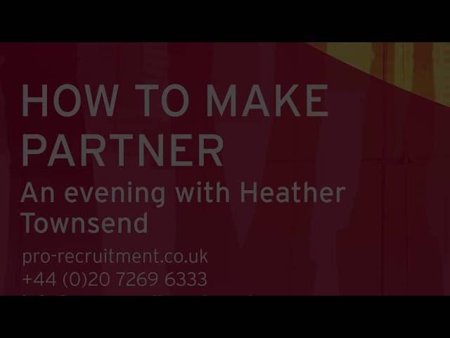 How to make partner   An Evening with Heather Townsend (Trailer)