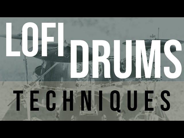 Lofi Drums Tutorial | Create Kicks, Snares, Textures, Mixing Etc