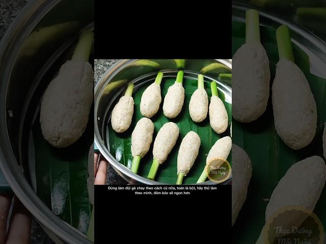 Chả Đùi Gà Chay cực dai ngon công thức không cần dùng bột #thucduongmoingay