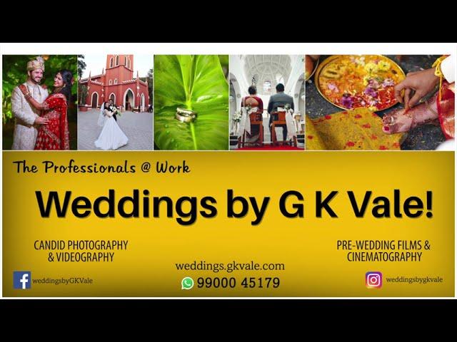 : Candid wedding Photography and Candid wedding Videography by GK Vale and Co.