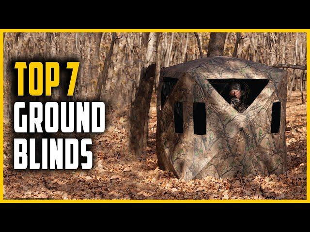 Best Ground Blinds 2023 | Top 7 Ground Blinds for Bow Hunting