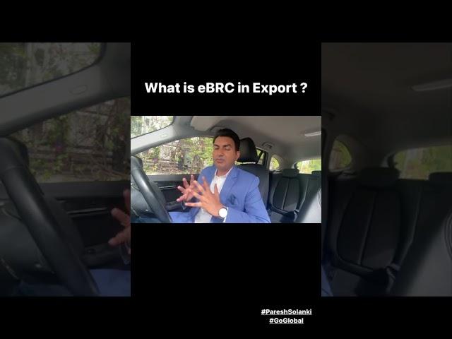 What is eBRC in Export ? How to get eBRC in Export import Business Export import Business