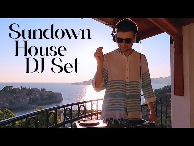 Ray Ro's Sundown House DJ Set on the Balcony in Montenegro, Sveti Stefan