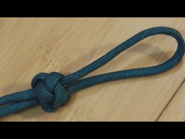 How To Tie A Decorative Paracord Diamond Knot/Knife Lanyard Knot