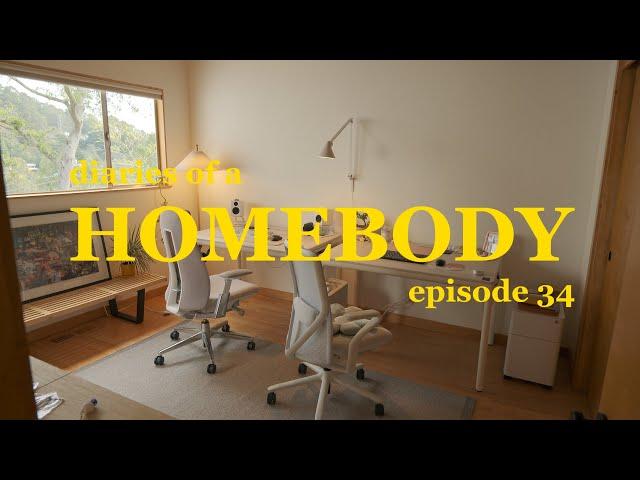 Homebody Diaries | home office & desk setup updates, getting a new car, & home cooking!