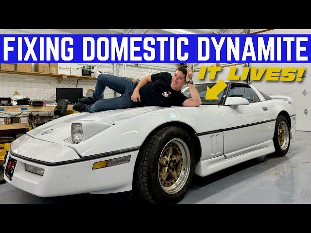 My CHEAP Corvette *Domestic Dynamite* EXPLODES Back To Life