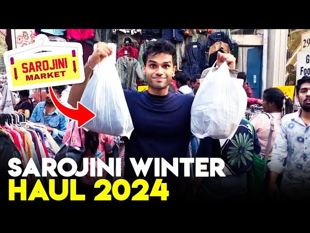 Sarojini Nagar Winter Fashion Shopping Guide 2024 | Clothing Haul & Market Tricks | BeYourBest San