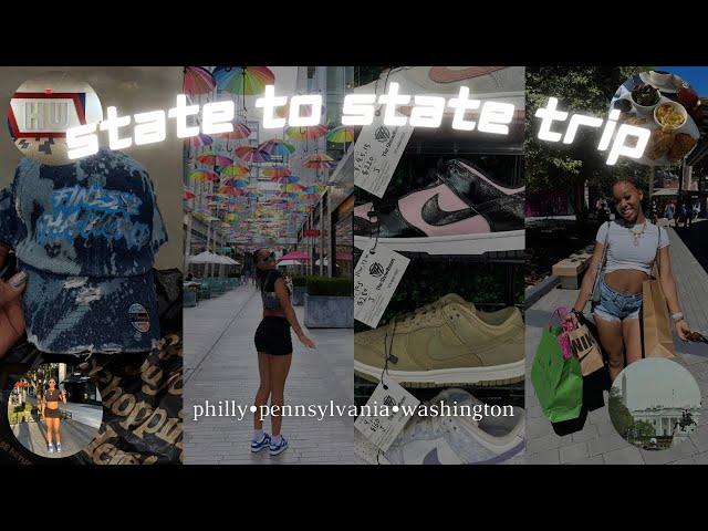 Life lately | Philly & PA in the Same day, visiting my dream HBCU!? Shopping, routine, museum & MORE