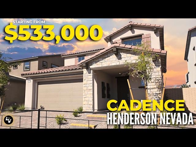 INSIDE HENDERSON NV's New AFFORDABLE Homes For Sale In Cadence With Luxury Upgrades