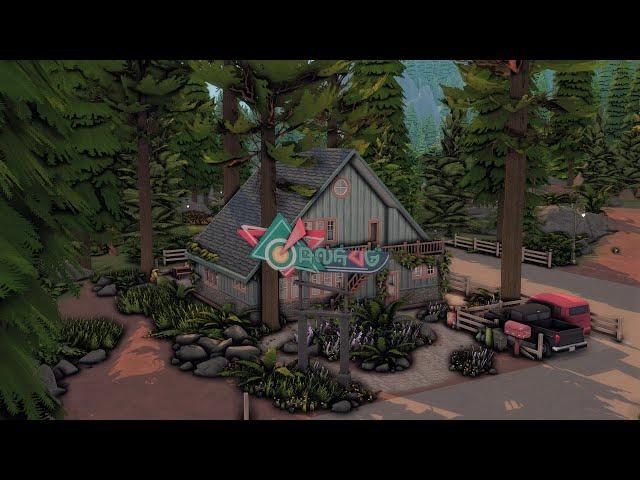 Backwoods motel | The Sims4 Speed Build |