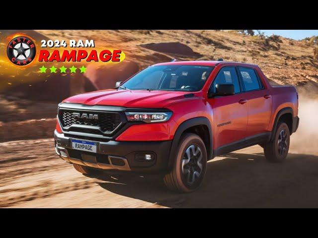 Is the 2024 RAM RAMPAGE the Ultimate Compact Pickup Truck? - Review | Interior | Price