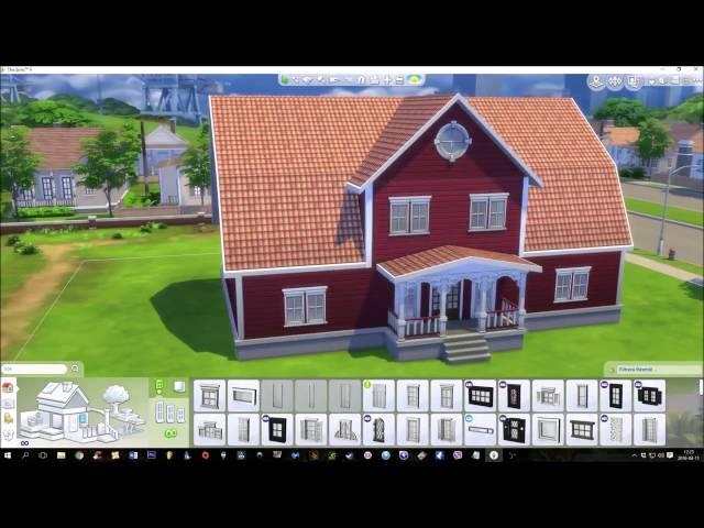 The Sims 4: Speed Build 'Traditional Swedish Country House' (Part 1)