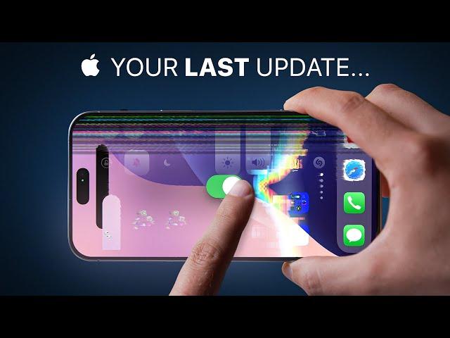 STOP trying to UPDATE your iPhone... PLEASE!