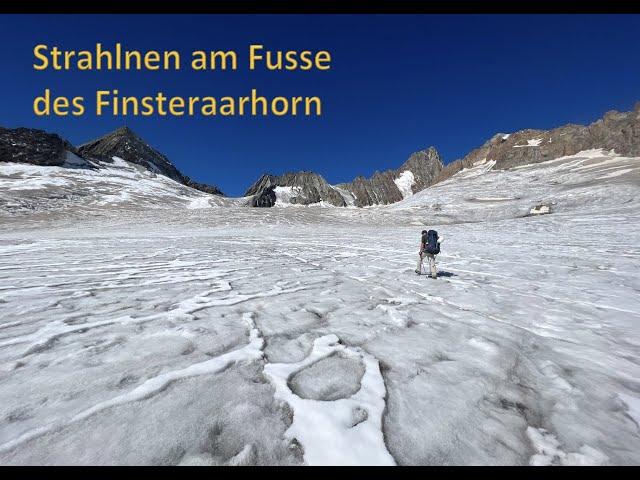 Strahlnen am Fusse des Finsteraarhorn