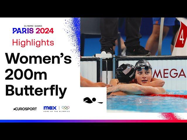 17-YEAR-OLD MAKES HISTORY!  | Women's Swimming 200m Butterfly Highlights | #Paris2024