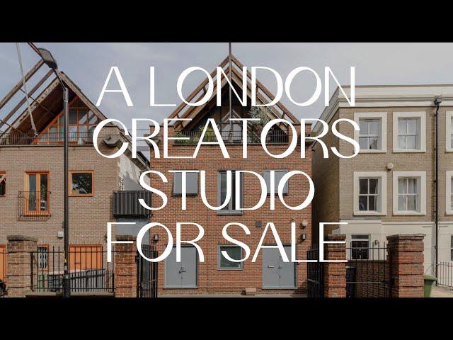 Creators Studio For Sale In London #uniquehomes #forsale #uniquepropertycompany