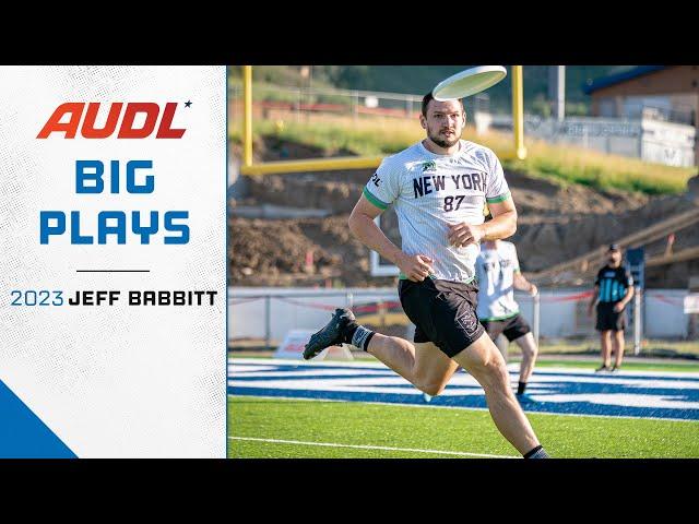 Goals Leader Jeff Babbitt's Biggest Blocks + Scores from the 2023 Season | #ultimatefrisbee