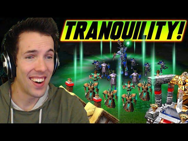 Tranquility in 3v3 is BUSTED! - WC3 2.0