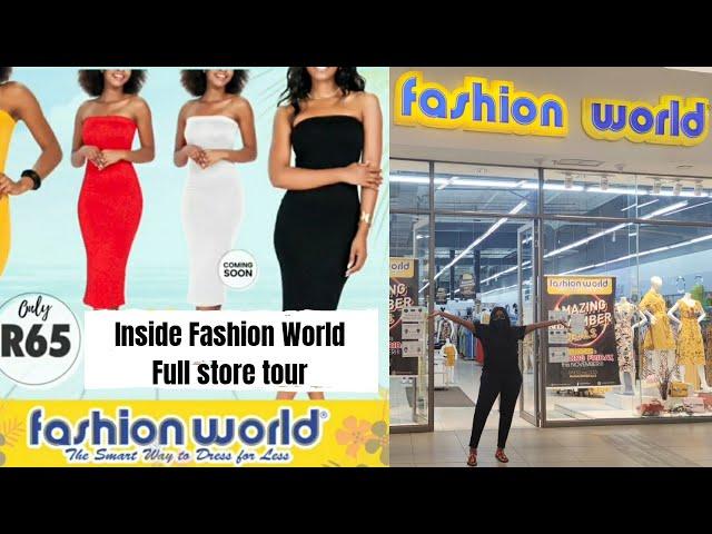 Fashion world full store tour | Affordable Fashion| South African YouTuber| Namolinah