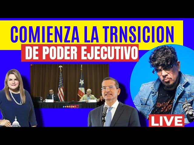 En VIVO Vistas de transición de la gobernación Jennifer Gonzáles y Pedro Pierluisi